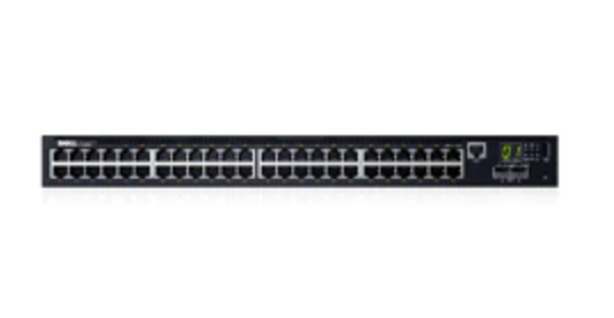 Dell 210-AEWN network switch Managed L2 Gigabit Ethernet (10/100/1000) Power over Ethernet (PoE) 1U Black