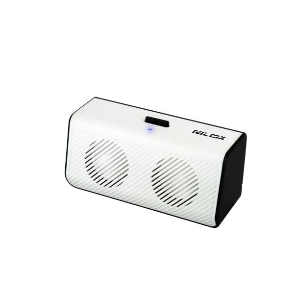 Nilox 10NXPSJ3C3002 portable/party speaker Stereo portable speaker White