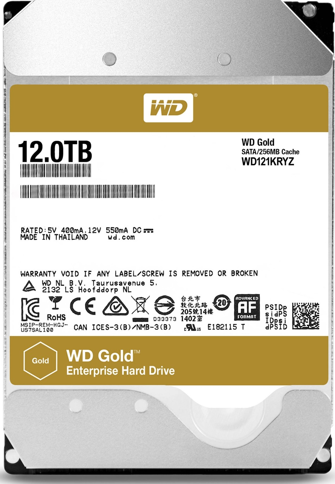 Origin Storage 12TB 3.5in 7200rpm NearLine SATA