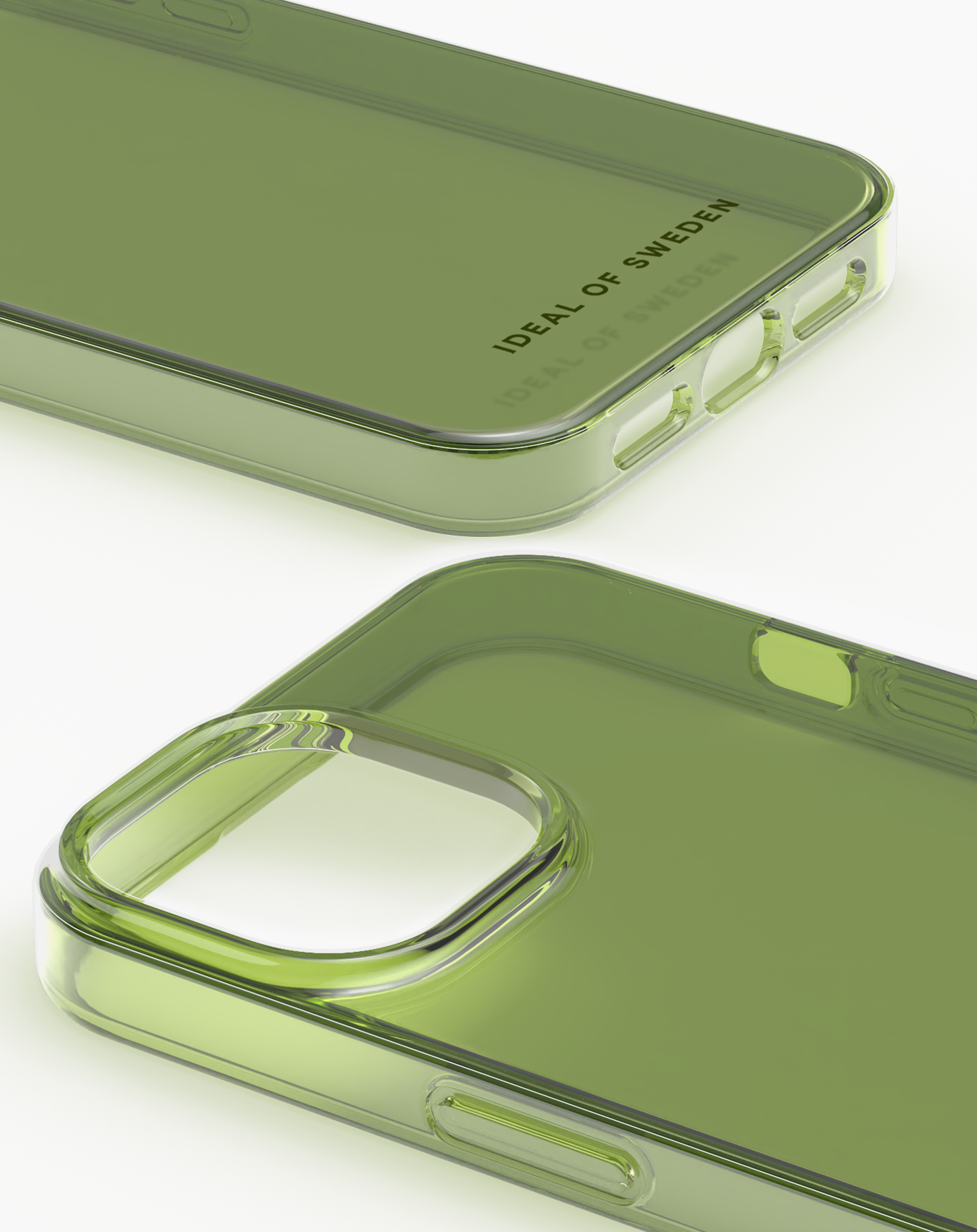 iDeal of Sweden Clear Case iPhone 13/14 Khaki