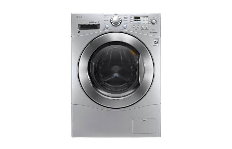 LG WM3477HS washer dryer Freestanding Front-load Silver – image 1