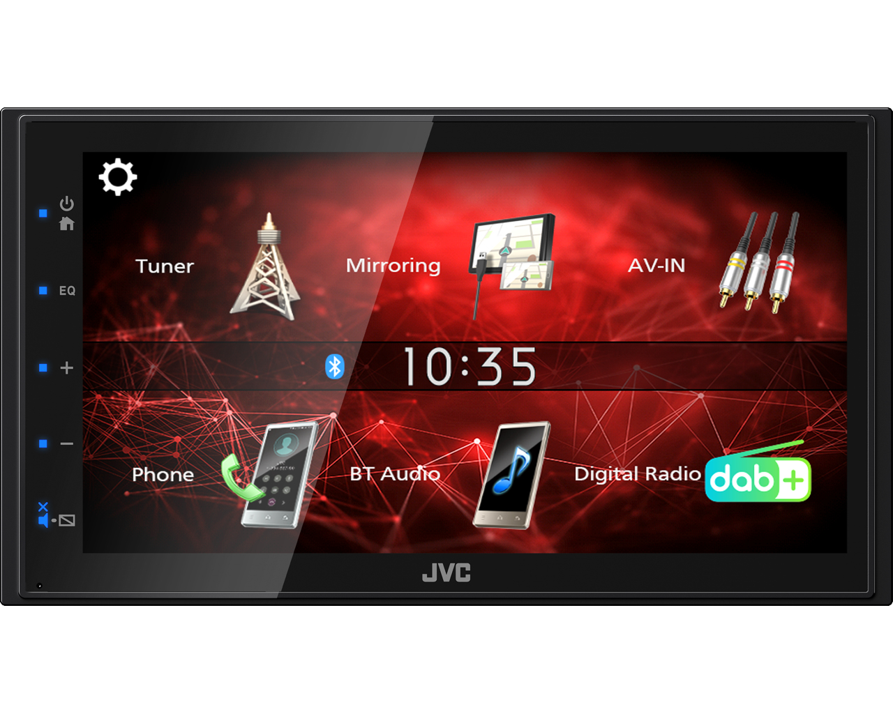 JVC KW-M27DBT car media receiver Black – image 4