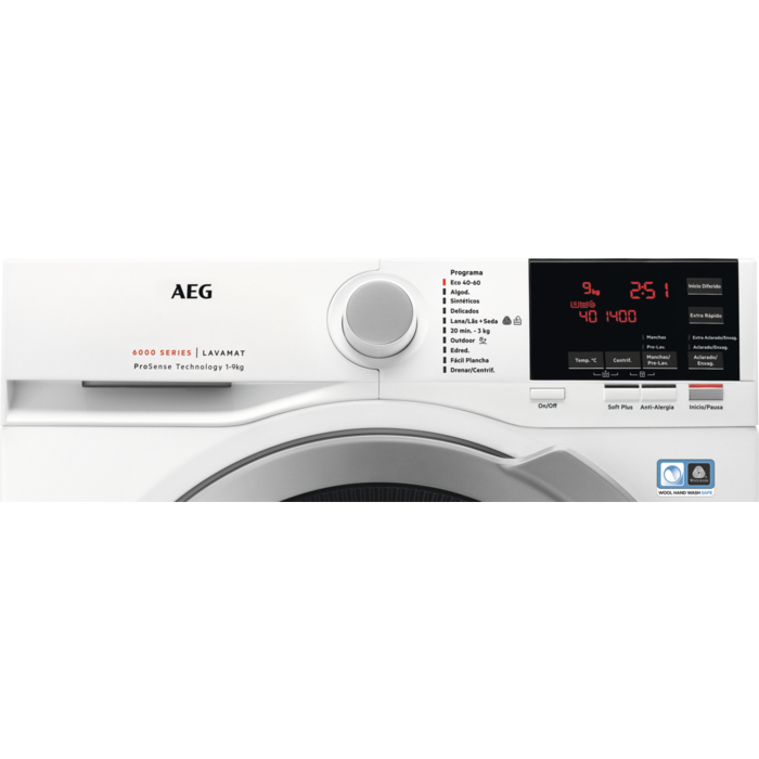 AEG L6FBG942P washing machine Front-load – image 2