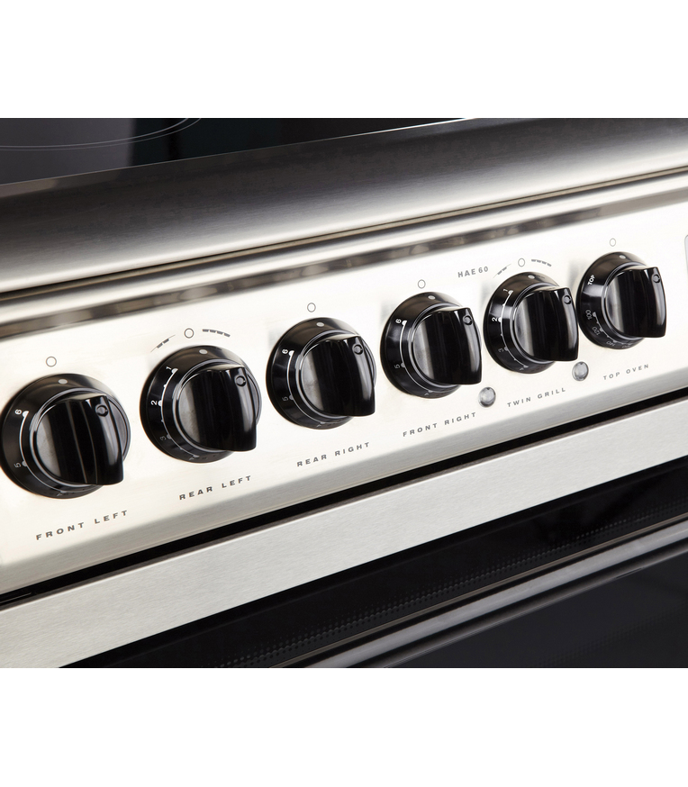 Hotpoint HAE60XS cooker Freestanding cooker Electric Ceramic hob Stainless steel – image 3