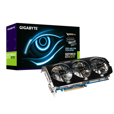 GIGABYTE GVN670W32D-00-G graphics card NVIDIA GeForce GTX 670