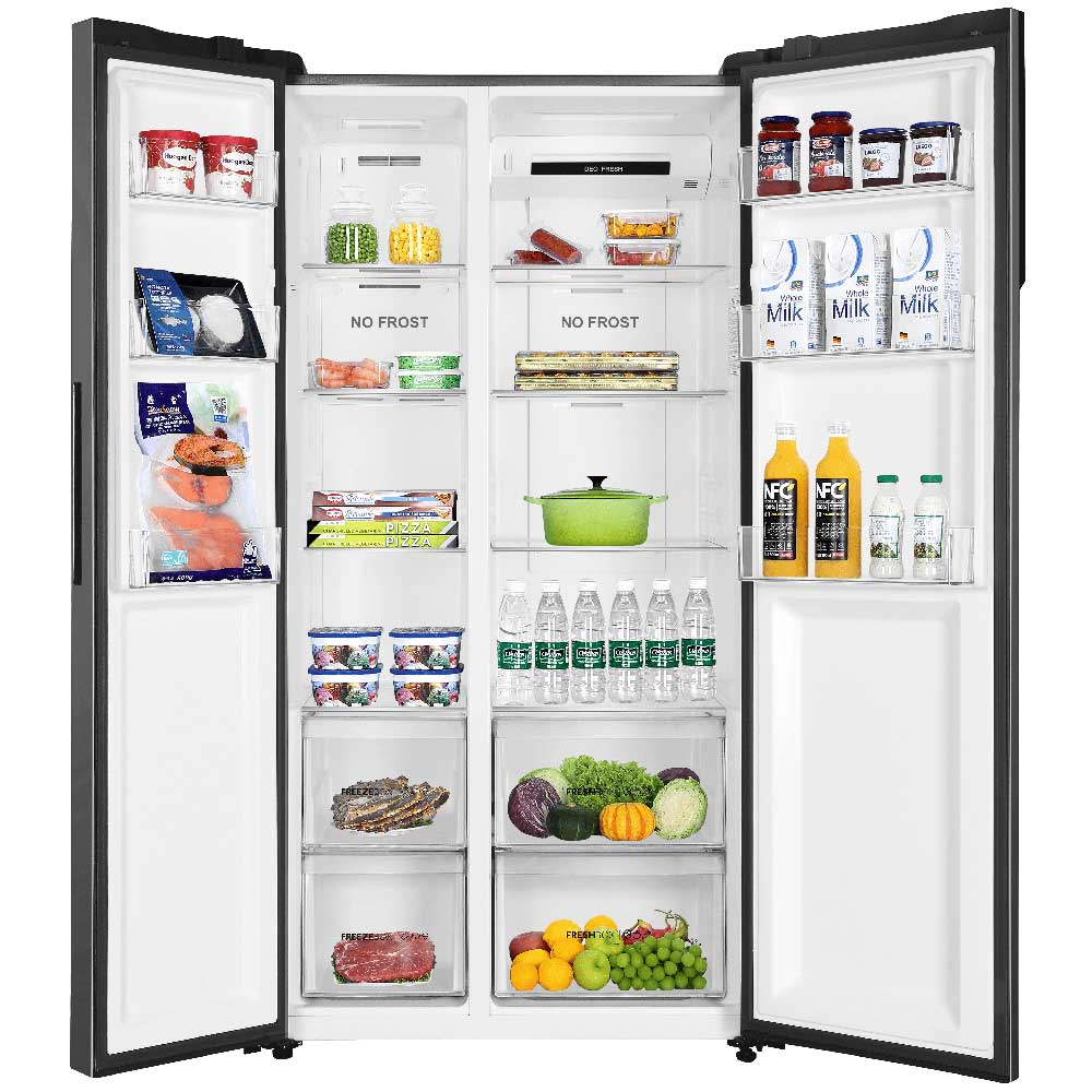 Haier HRF-541DY7RU side-by-side refrigerator Freestanding – image 5