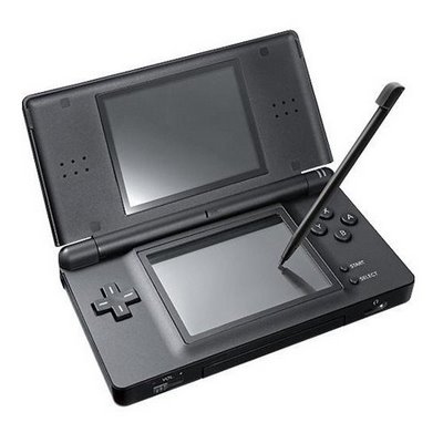 Nintendo DSi Console, Black + Stilus, Black – image 1