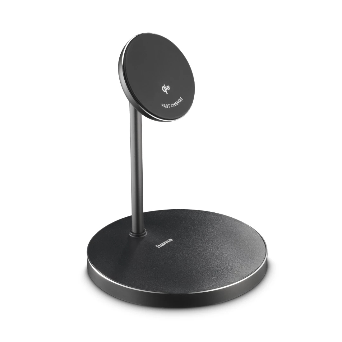Hama 00201737 mobile device charger Headphones, Smartphone Black USB Wireless charging Fast charging Indoor