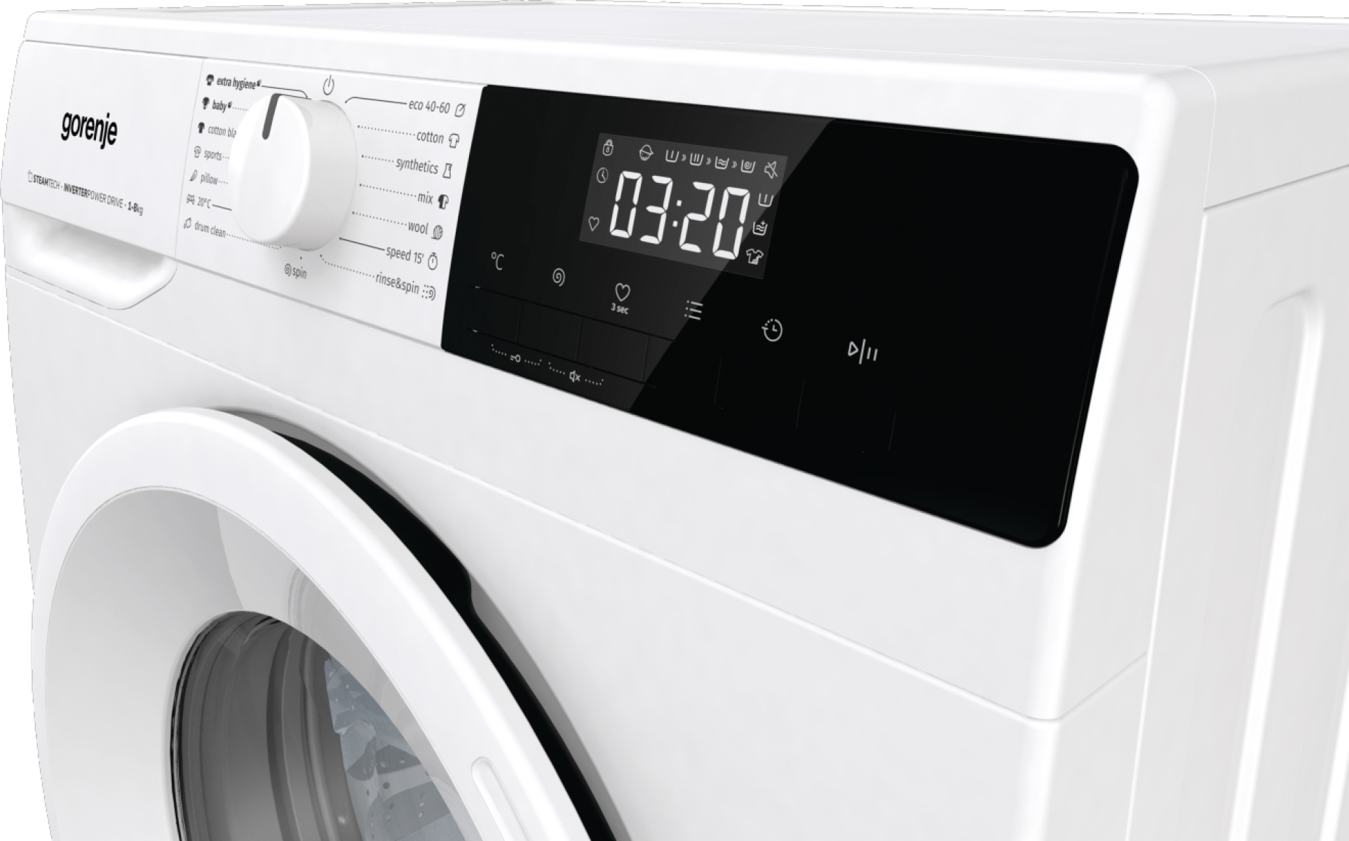 Gorenje WNHPI84AS washing machine Front-load – image 2