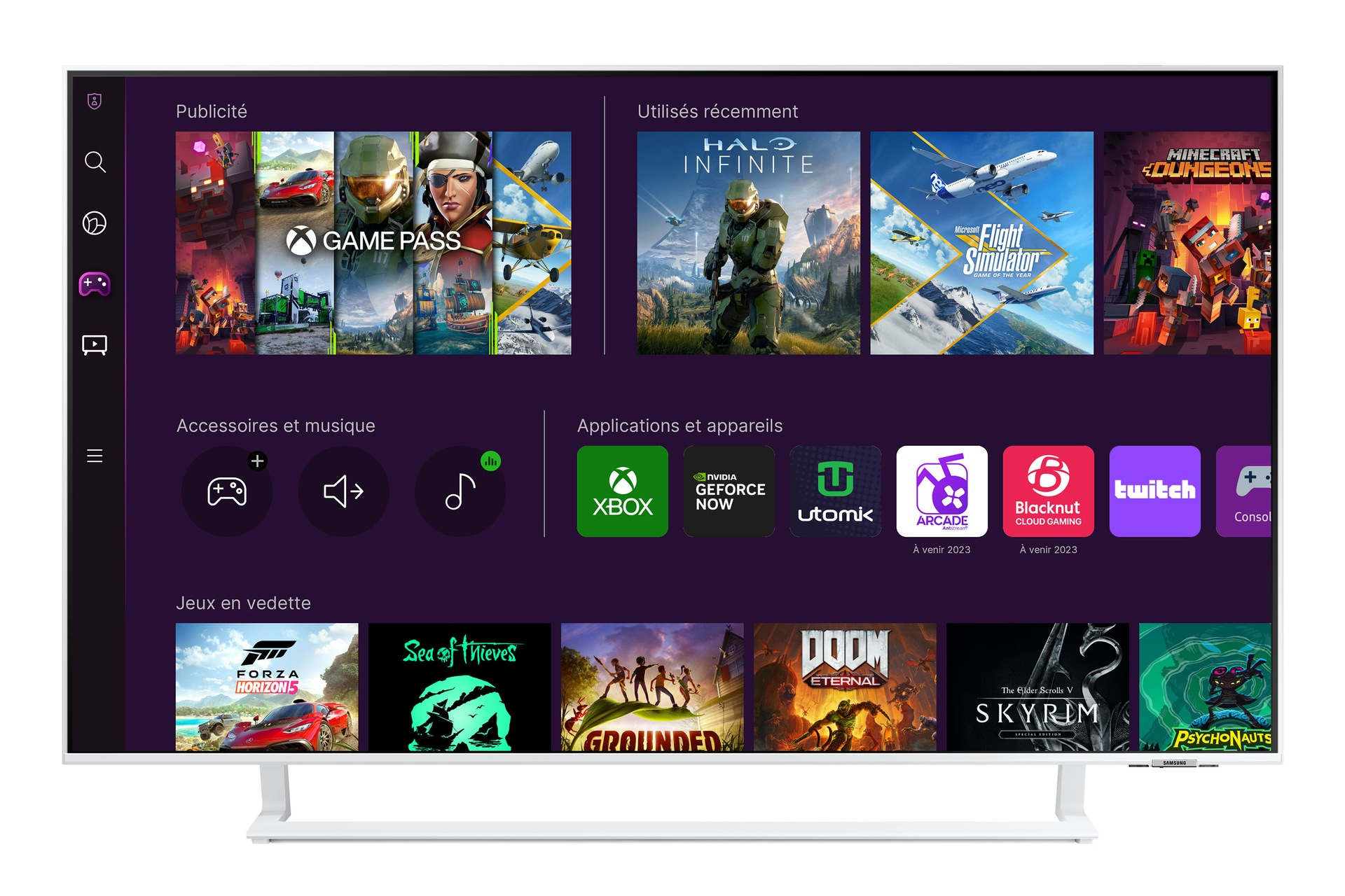 Samsung TU43CU8510K 109.2 cm (43") 4K Ultra HD Smart TV Wi-Fi White – image 2