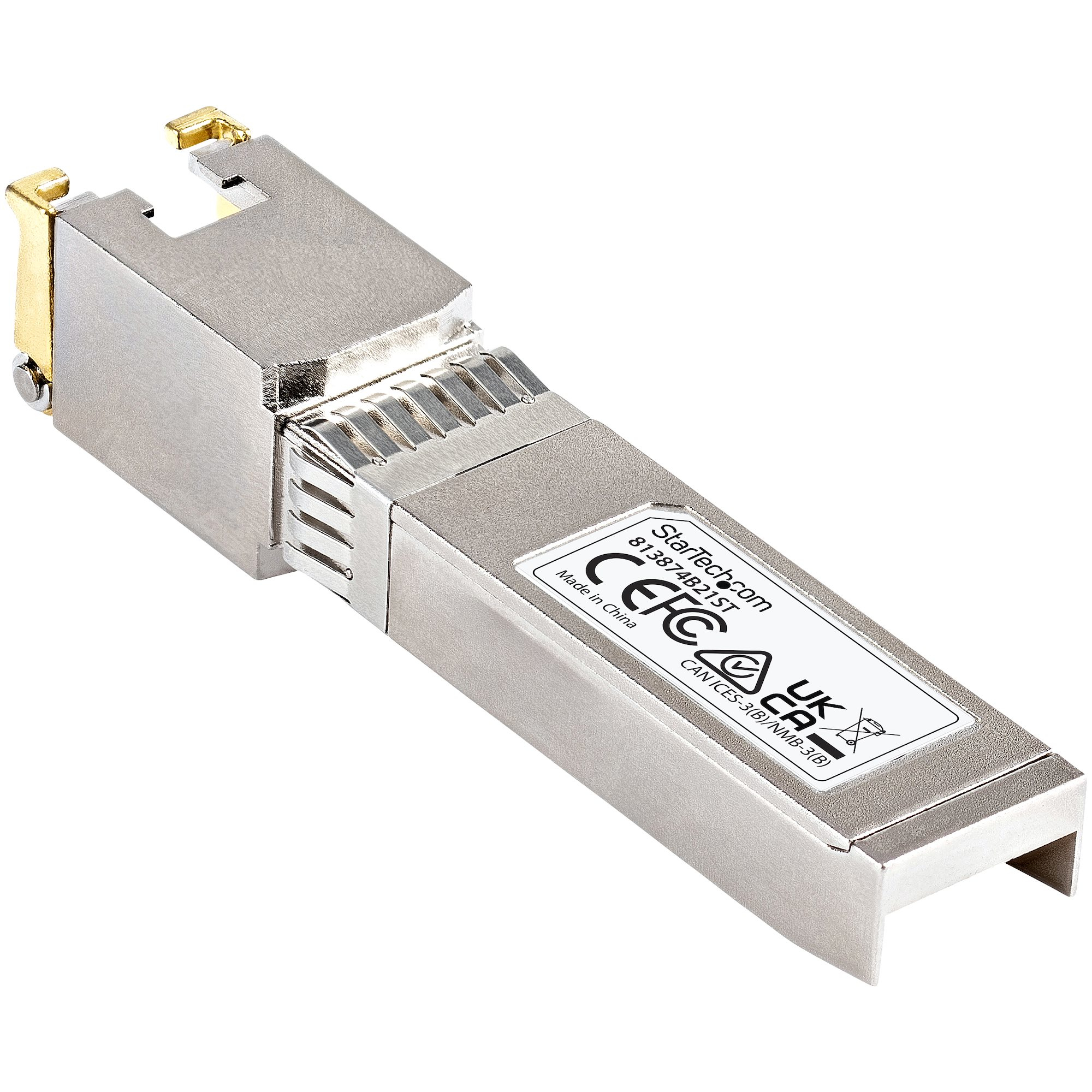 StarTech.com HPE 813874-B21 Compatible SFP+ Module - 10GBASE-T - SFP to RJ45 Cat6/Cat5e - 10GE Gigabit Ethernet SFP+ - RJ-45 30m - HPE BladeSystem, c-Class – image 7