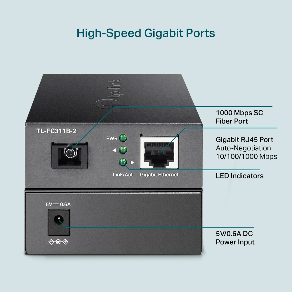 TP-Link Gigabit WDM Media Converter – image 5