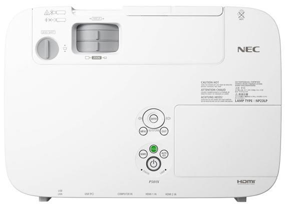 NEC P401W Standard throw projector 3300 ANSI lumens 3LCD WXGA (1280x800) White – image 8