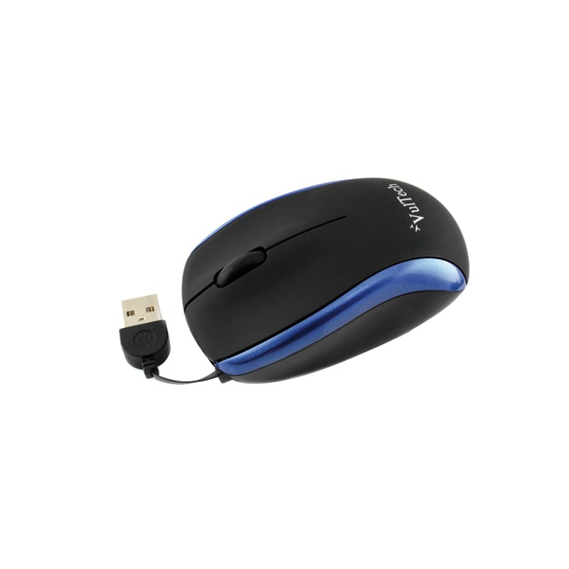 Vultech MN-01B mouse Travel Ambidextrous USB Type-A Optical 1200 DPI – image 2