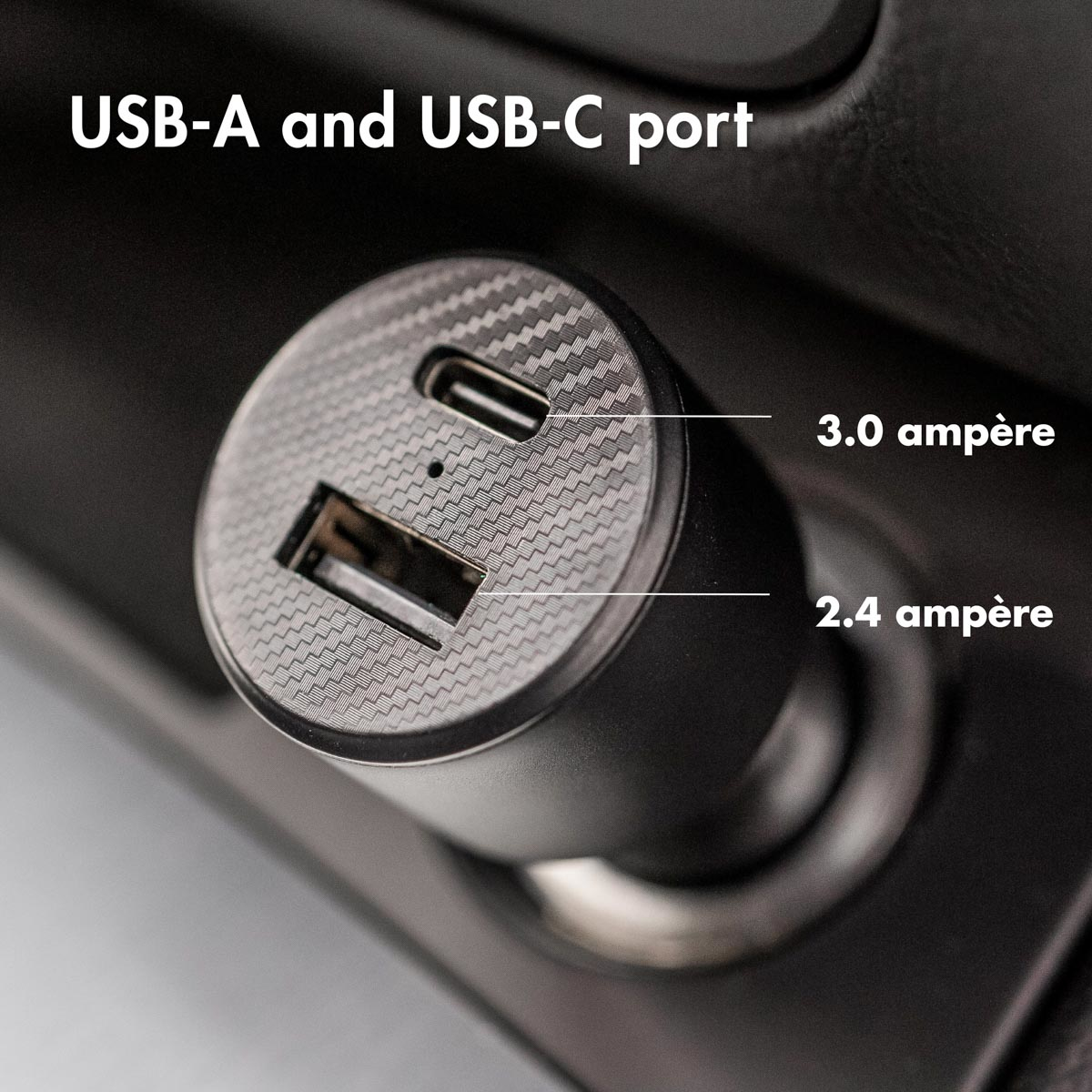 Accezz CARCHARGER50267101 mobile device charger Universal Black Cigar lighter Fast charging Auto – image 4