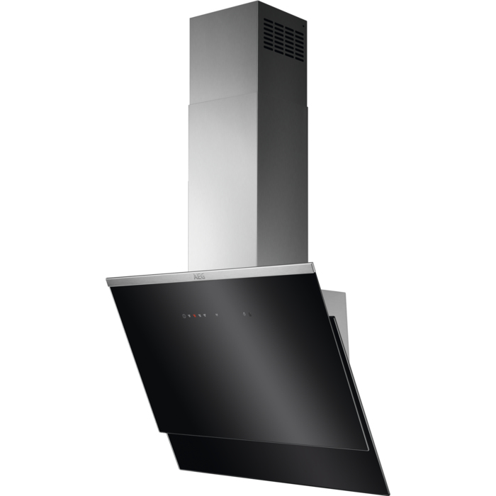 Electrolux DVE5671HG Wall-mounted Black, Stainless steel 700 m³/h – image 1