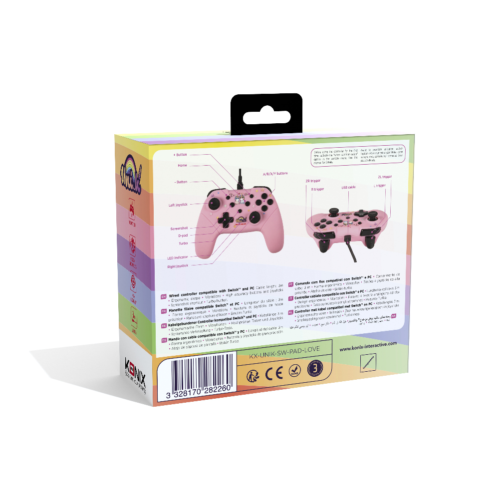 Konix KX UNIK SWITCH/PC PAD BE LOVE – image 8