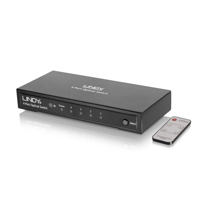 Lindy 70435 audio switch Black