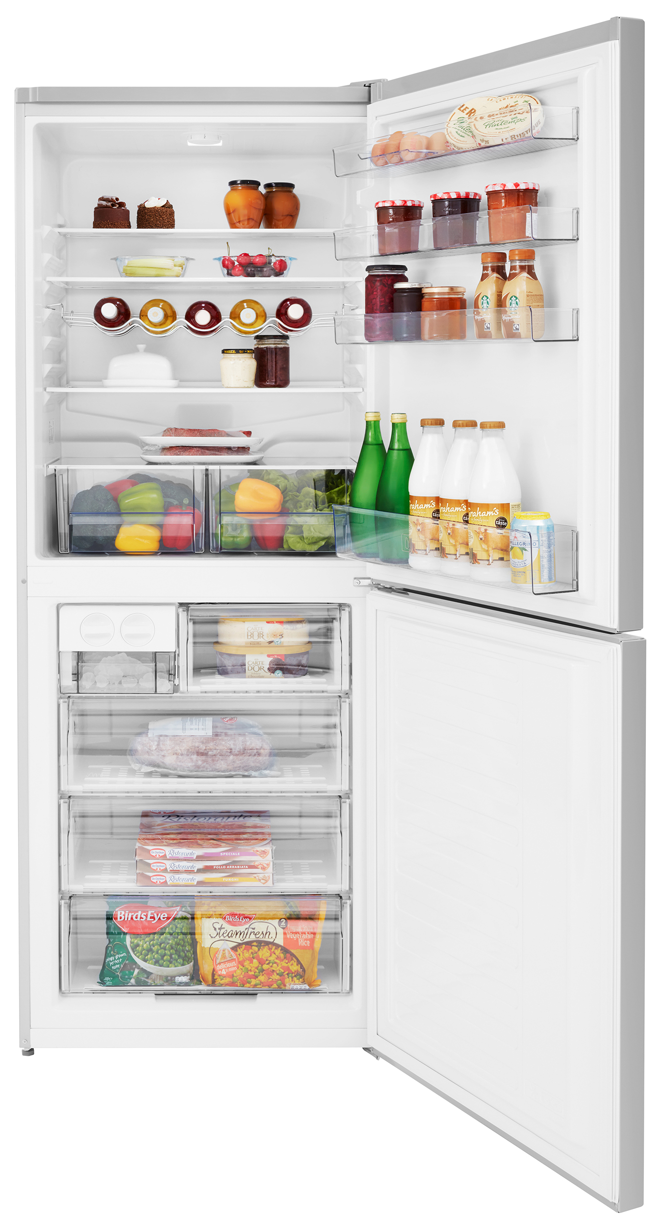 Beko CXFG3790S Freestanding Frost Free Fridge Freezer with Freezer Guard – image 3