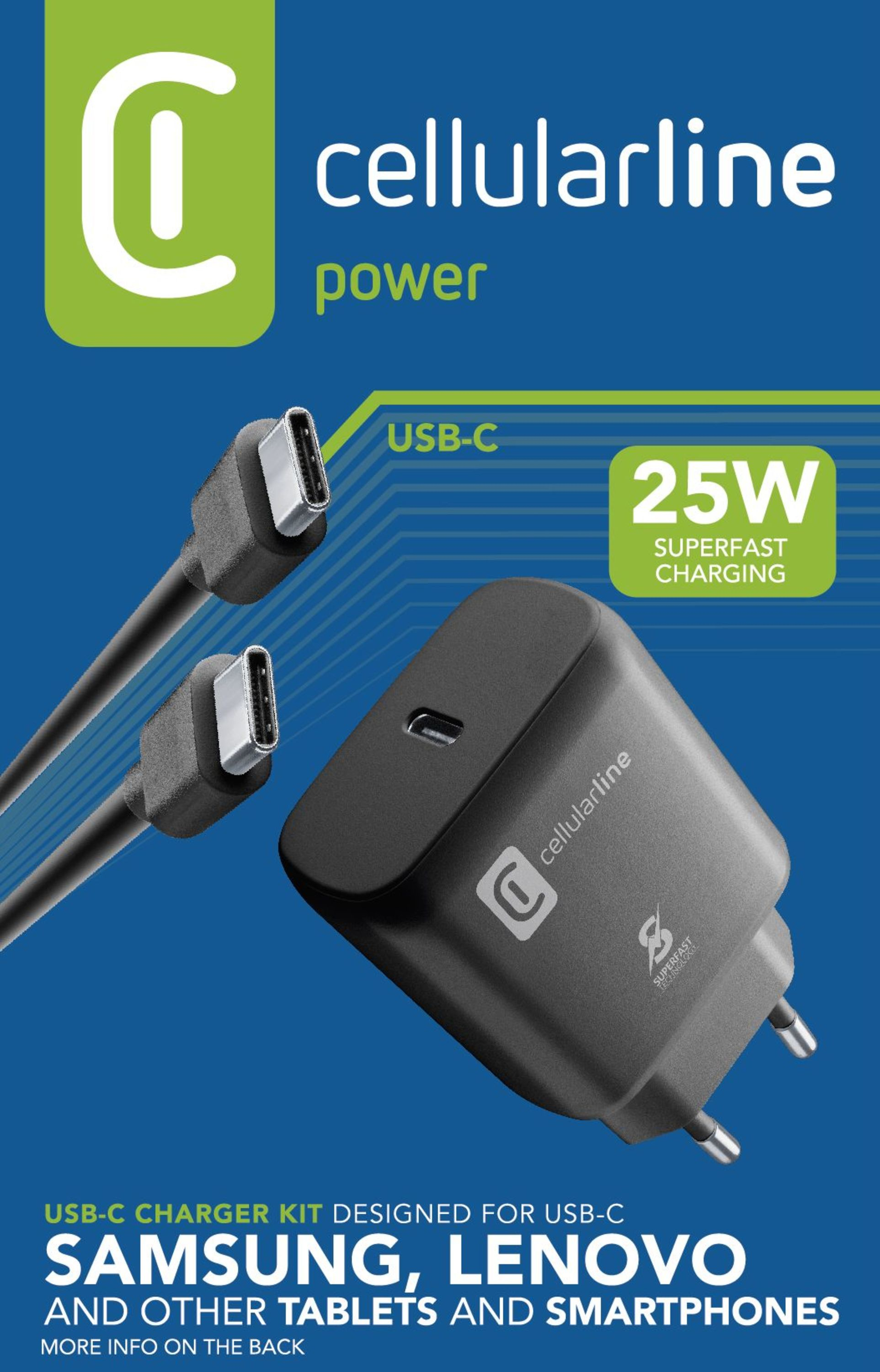 Cellularline USB-C Charger Kit Super Fast Charge PD – image 2