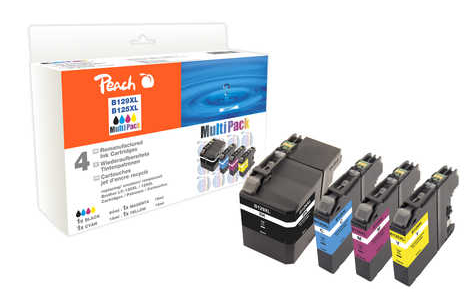 Peach 319698 ink cartridge Compatible Extra (Super) High Yield Black, Cyan, Magenta, Yellow