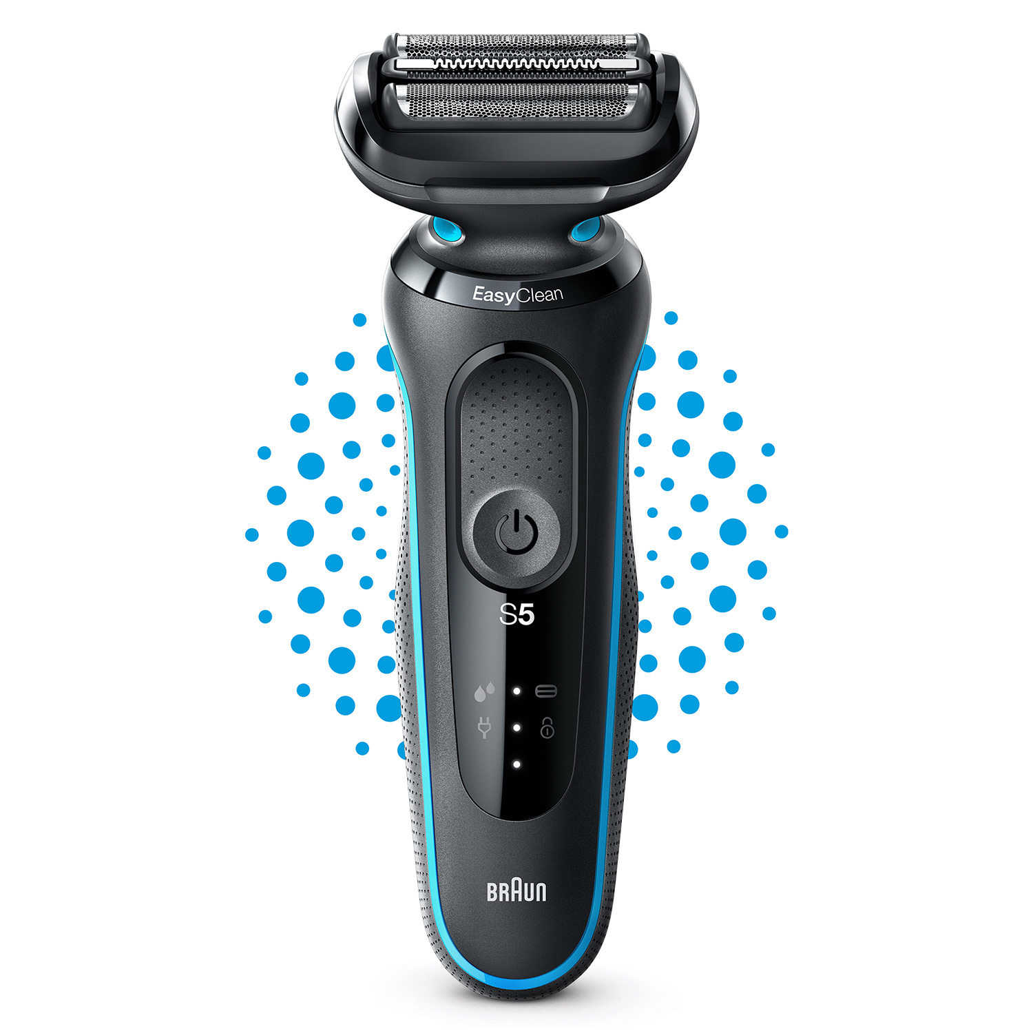 Braun Series 5 51-M1000s Foil shaver Black, Blue – image 1