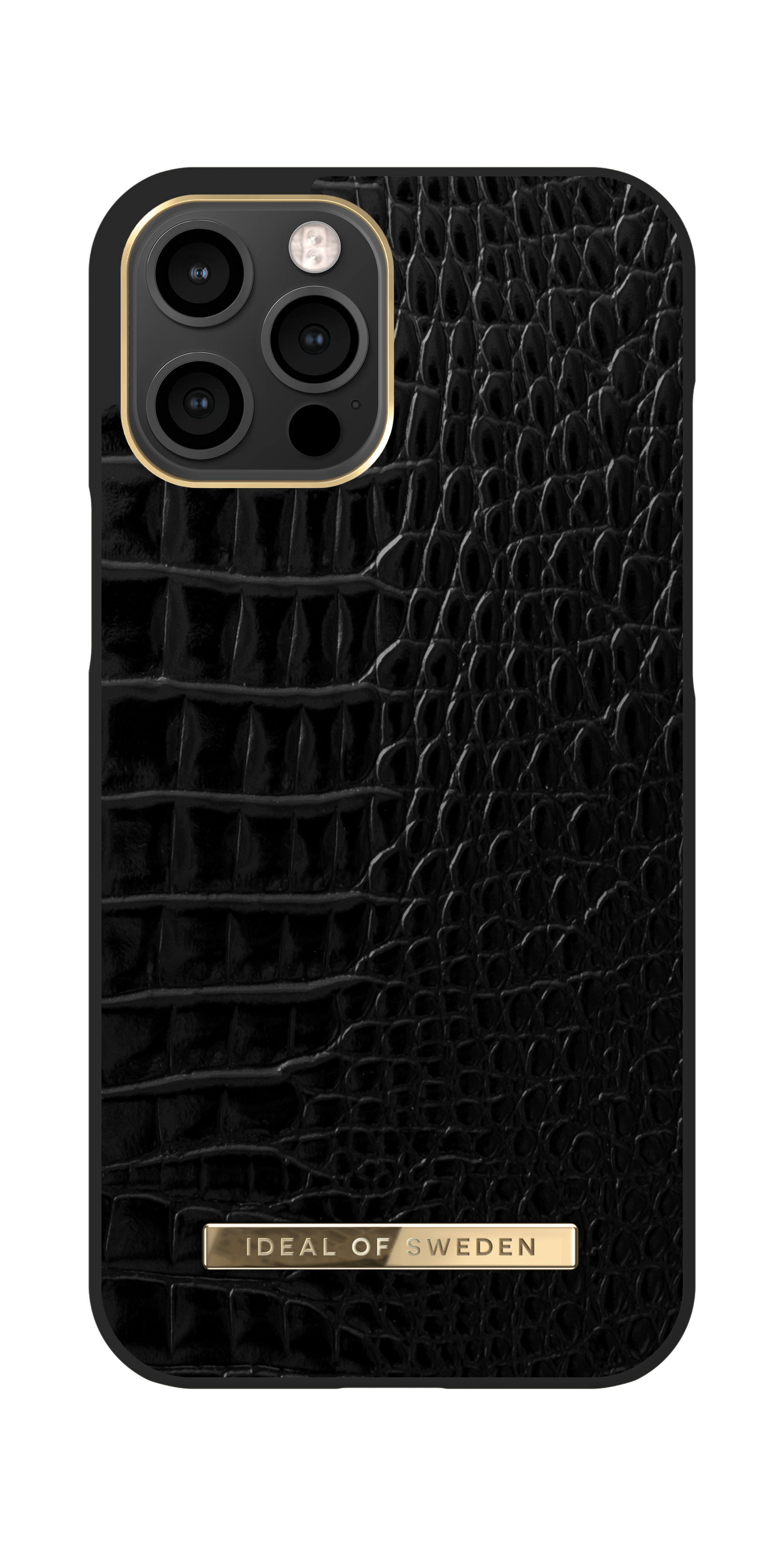 iDeal of Sweden Atelier Case iPhone 12 PRO MAX Neo Noir Croco – image 3