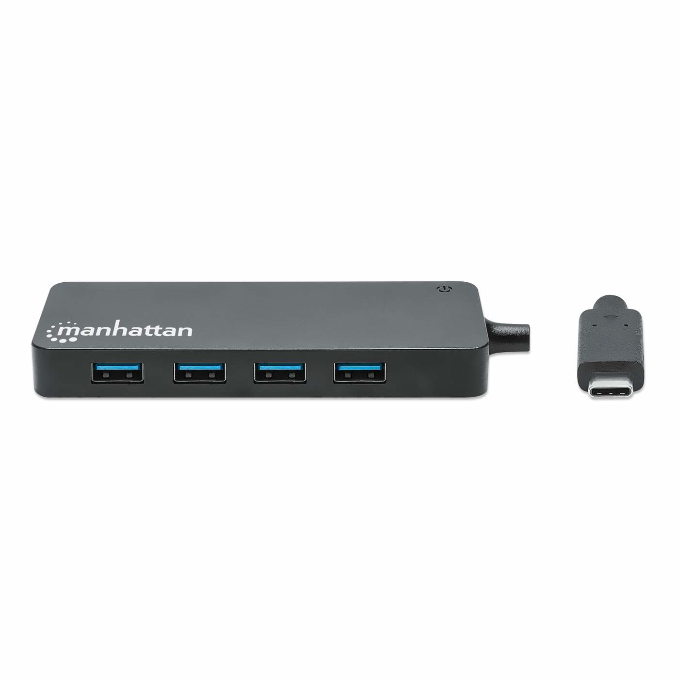 Manhattan USB-C Dock/Hub, Ports (x7): USB-A (x7), 5 Gbps (USB 3.2 Gen1 aka USB 3.0), External Power Supply Not Needed, Universal for all devices, Cable – image 5
