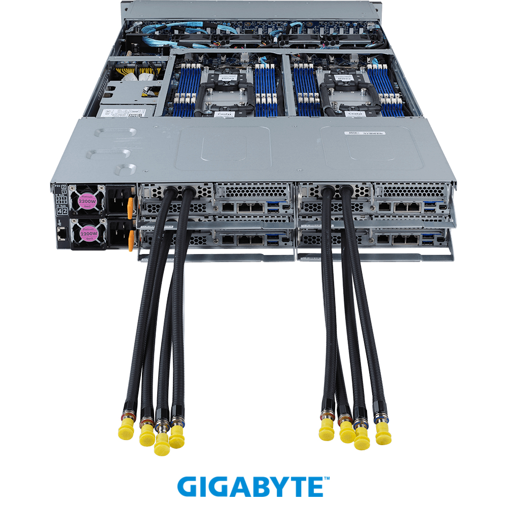 GIGABYTE H262-ZL0 Socket SP3 Rack (2U) Grey – image 4