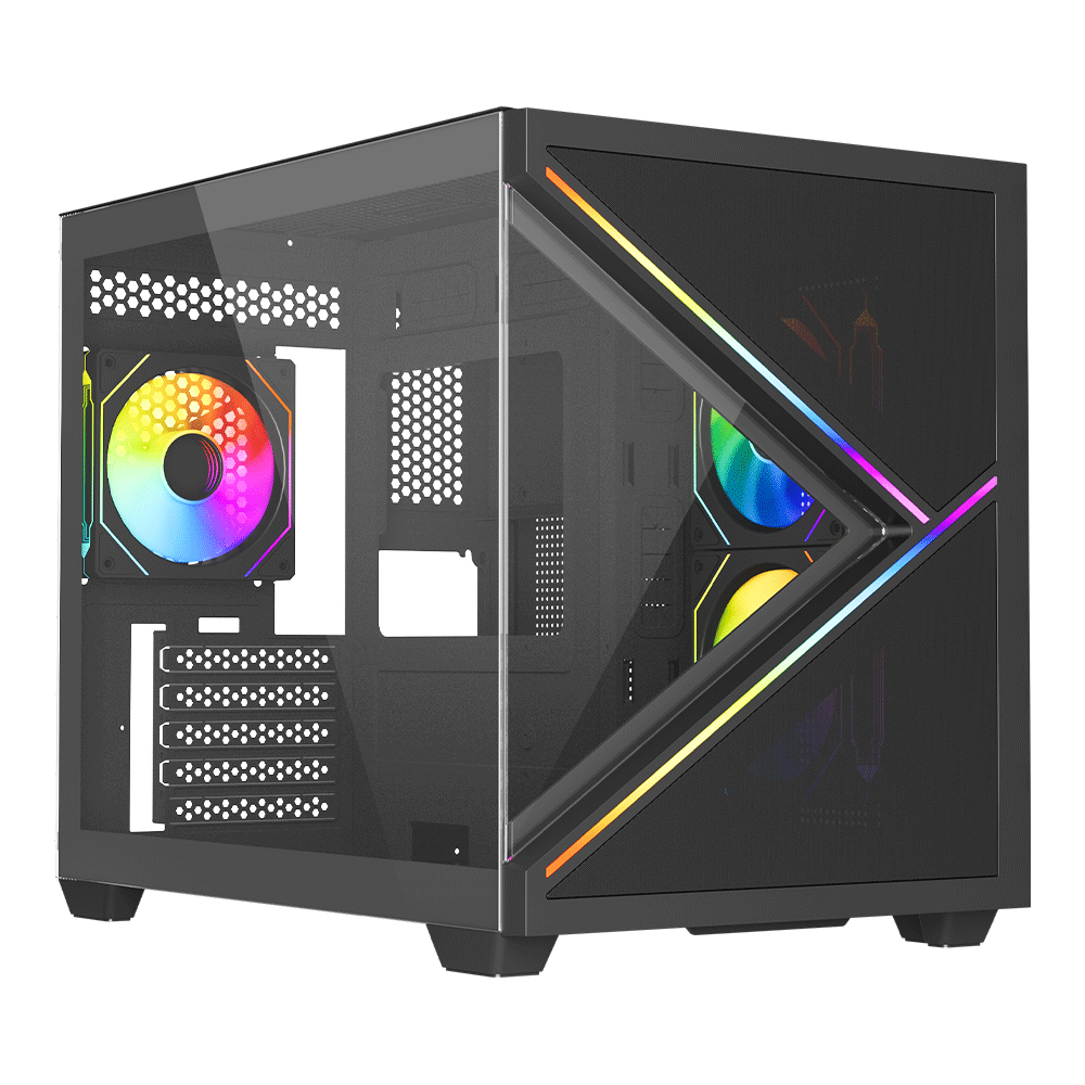 VIDA Arcade Midi Tower Black