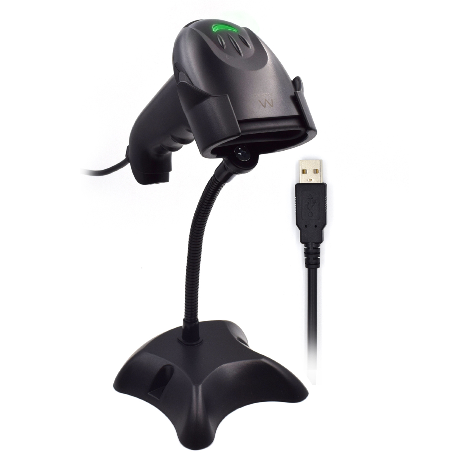 Ewent EW3420 barcode reader Handheld bar code reader 1D CCD Black – image 1