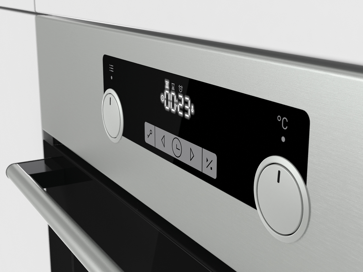 Hisense O522AX oven 71 L Black, Stainless steel – image 4