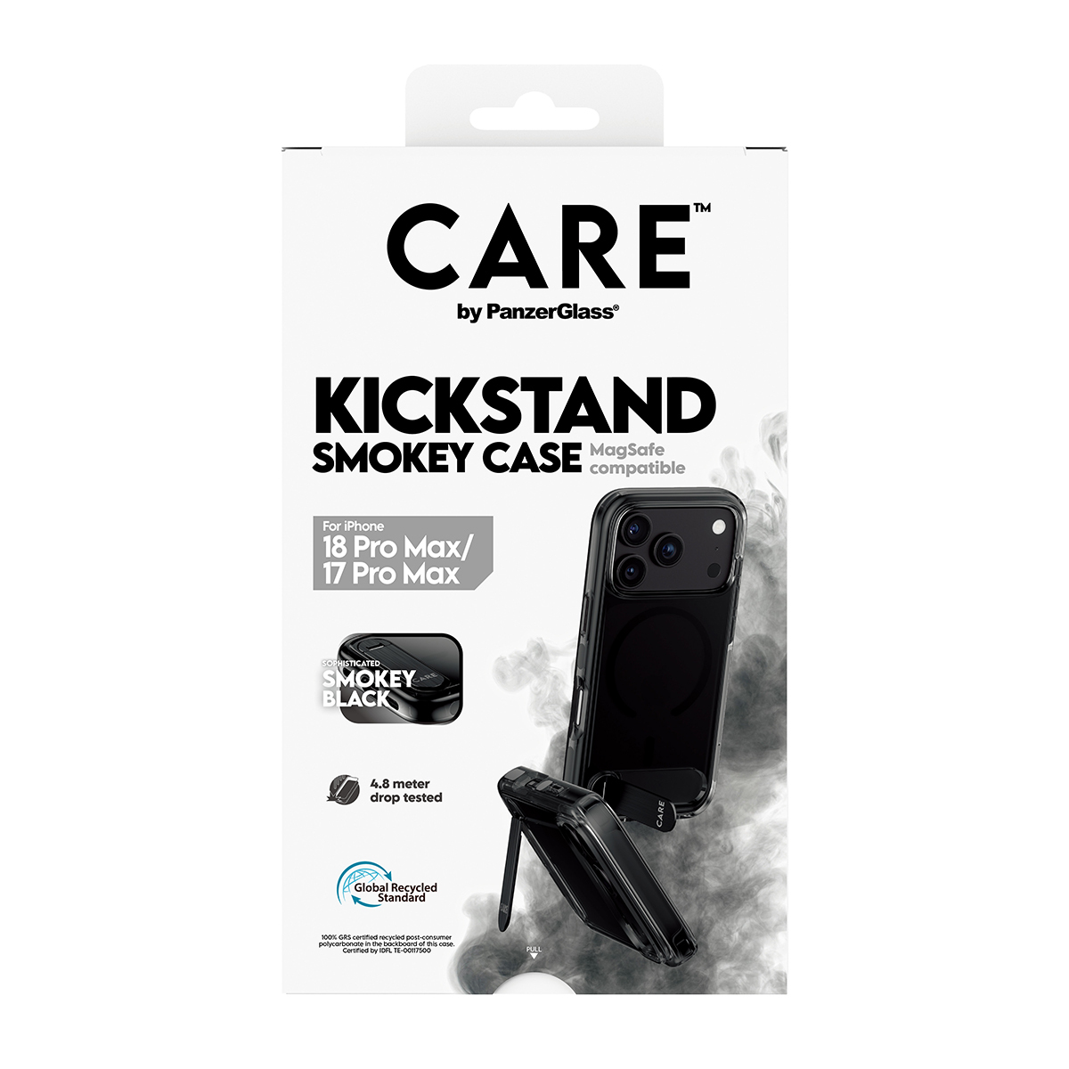 PanzerGlass CARE™ by PanzerGlass® Kickstand Case Smokey w. Black MagSafe iPhone 18 Pro Max | 17 Pro Max – image 3