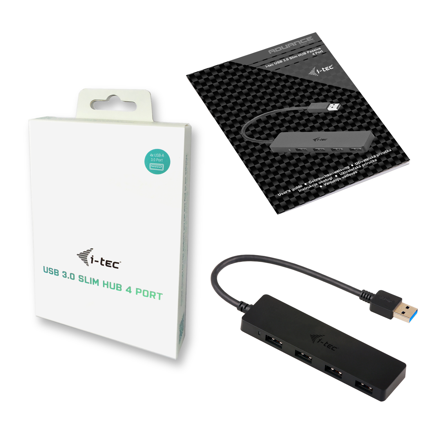 i-tec Advance USB 3.0 Slim Passive HUB 4 Port – image 6