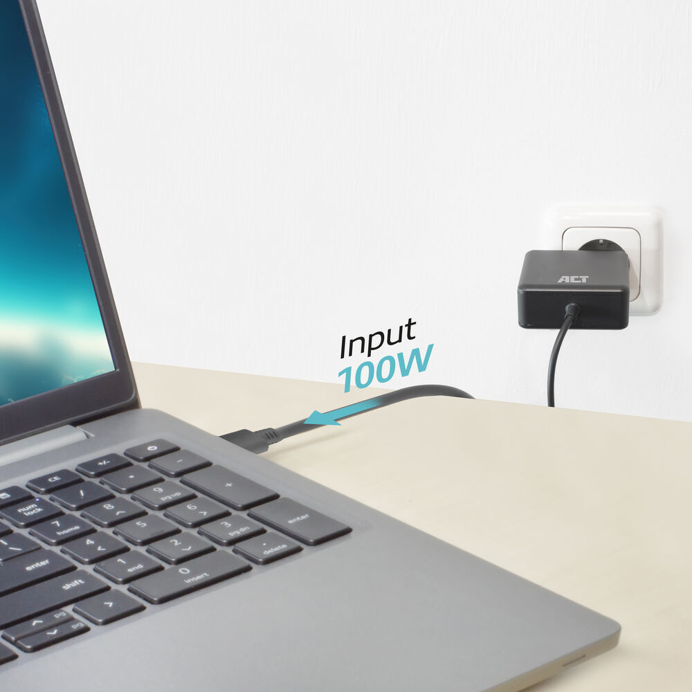 ACT USB-C laptop wall charger – image 8
