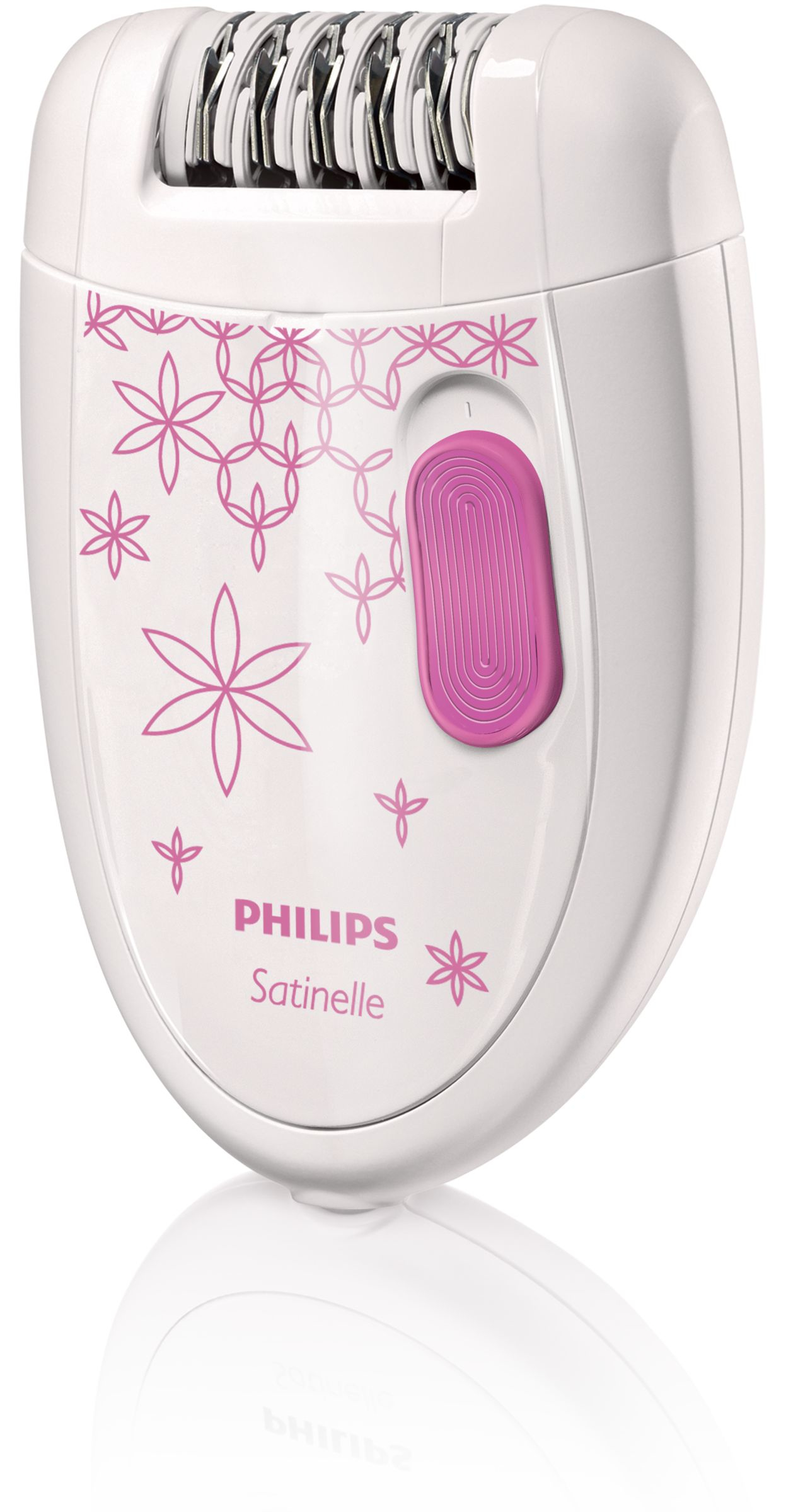 Philips Satinelle HP6419/00 epilator 20 tweezers Pink, White
