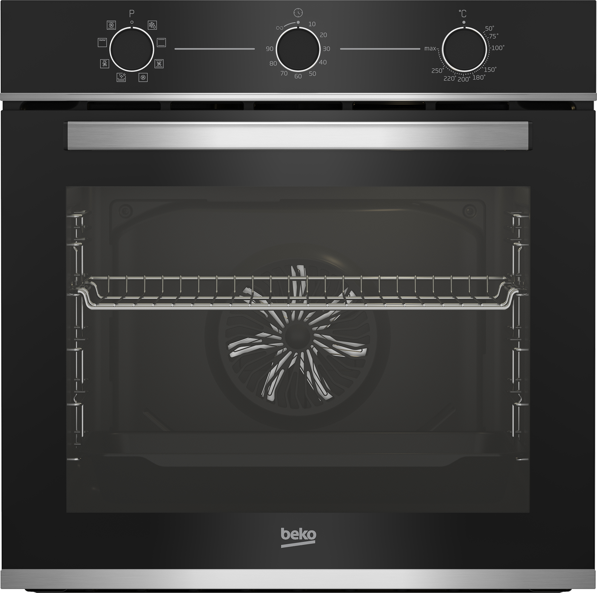 Beko BBIM13100X 72 L 2600 W Black – image 1