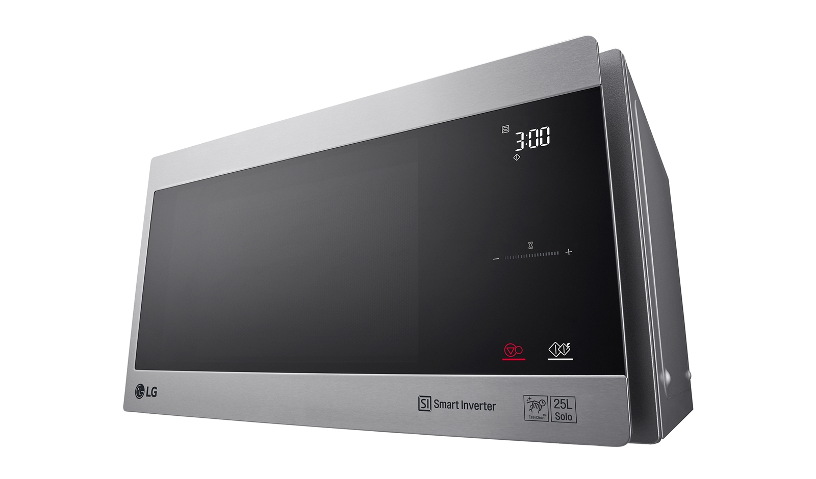 LG MS2595CIS microwave Silver, Stainless steel Solo microwave Countertop – image 3