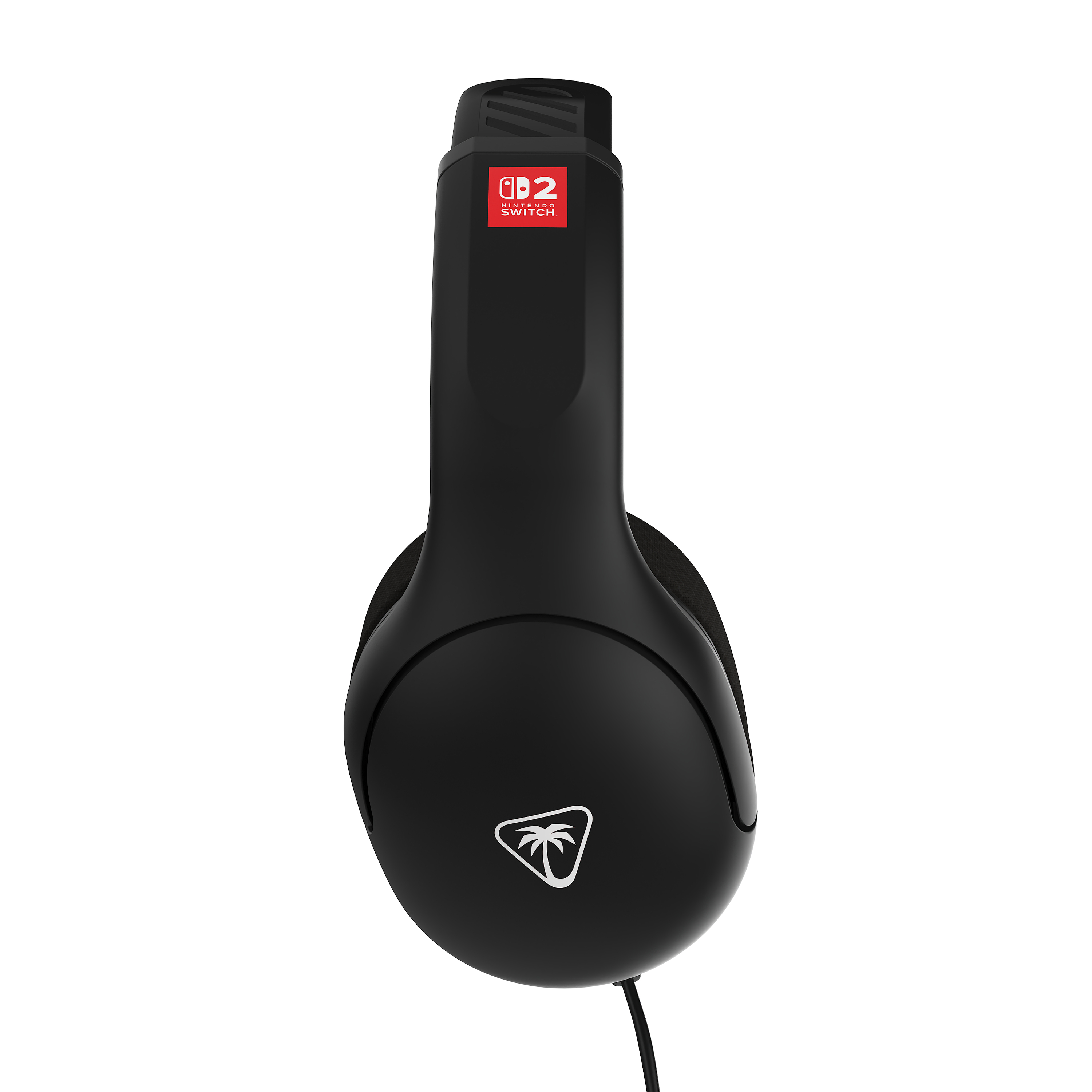 Turtle Beach Airlite Fit Noir et Blanc Casque de gaming filaire sous licence officielle pour Nintendo Switch 2, Nintendo Switch, Lite - Modèle OLED