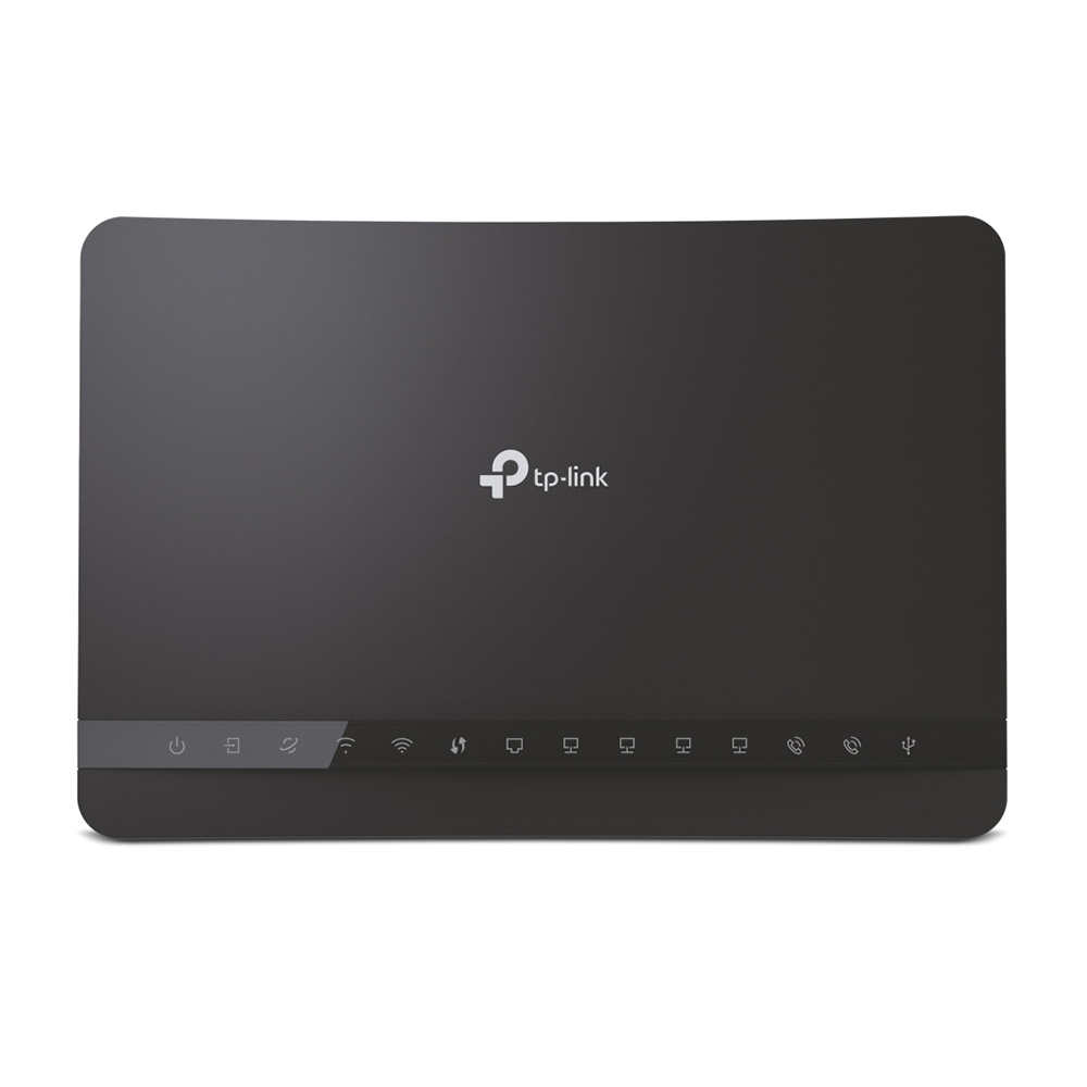 TP-Link Aginet Archer VR1210v V2 - Wireless router - mesh - DSL modem 3-port switch - 1GbE - Wi-Fi 5 - Dual Band