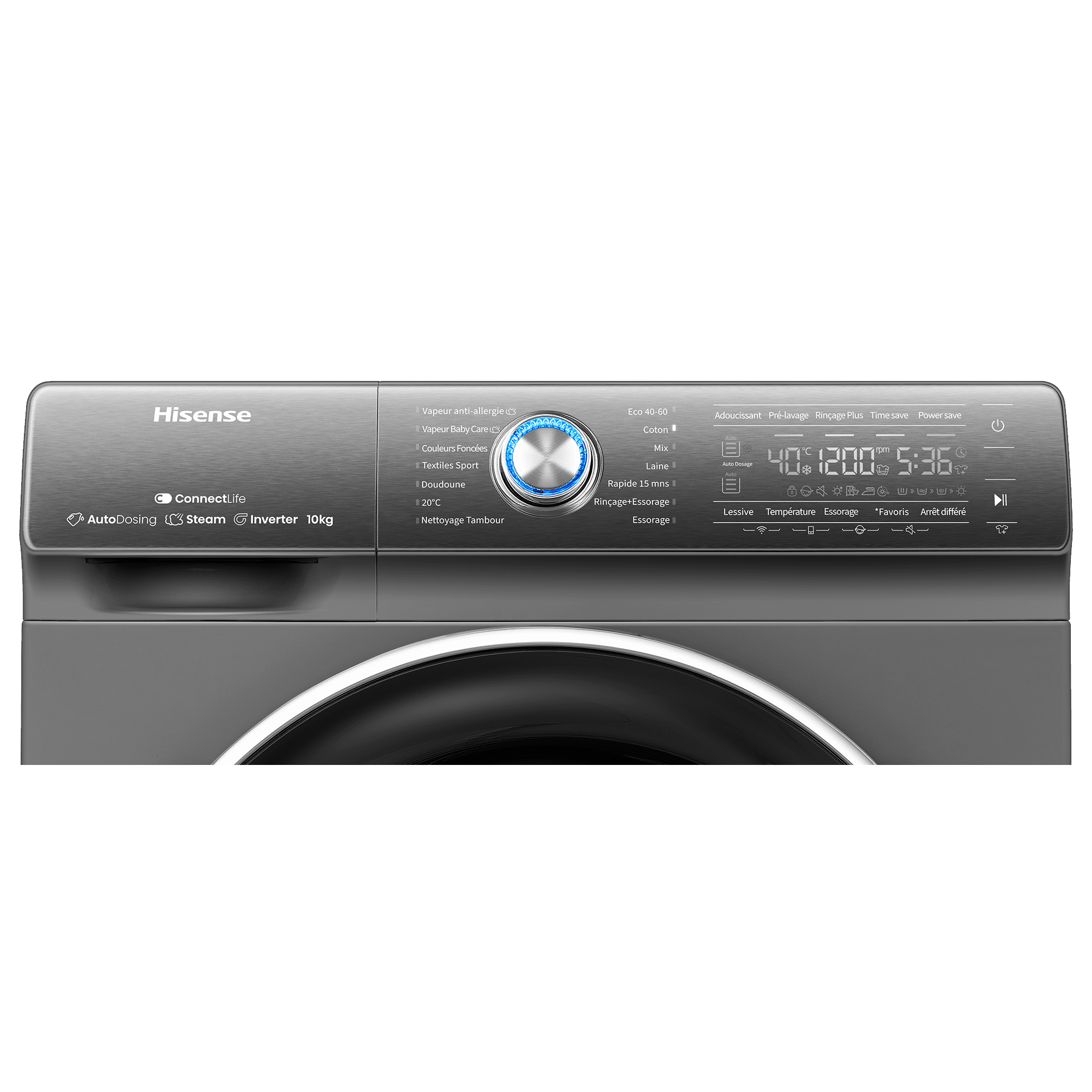 Hisense W1014FQRT washing machine Front-load – image 4