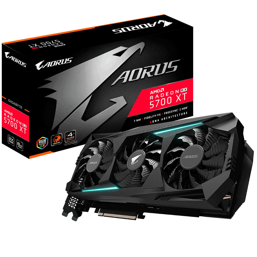GIGABYTE AORUS Radeon RX 5700 XT – image 1
