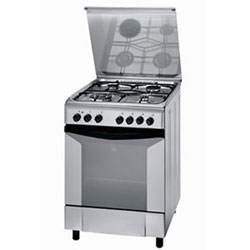 Indesit K6T72S(X) Freestanding cooker Gas Stainless steel