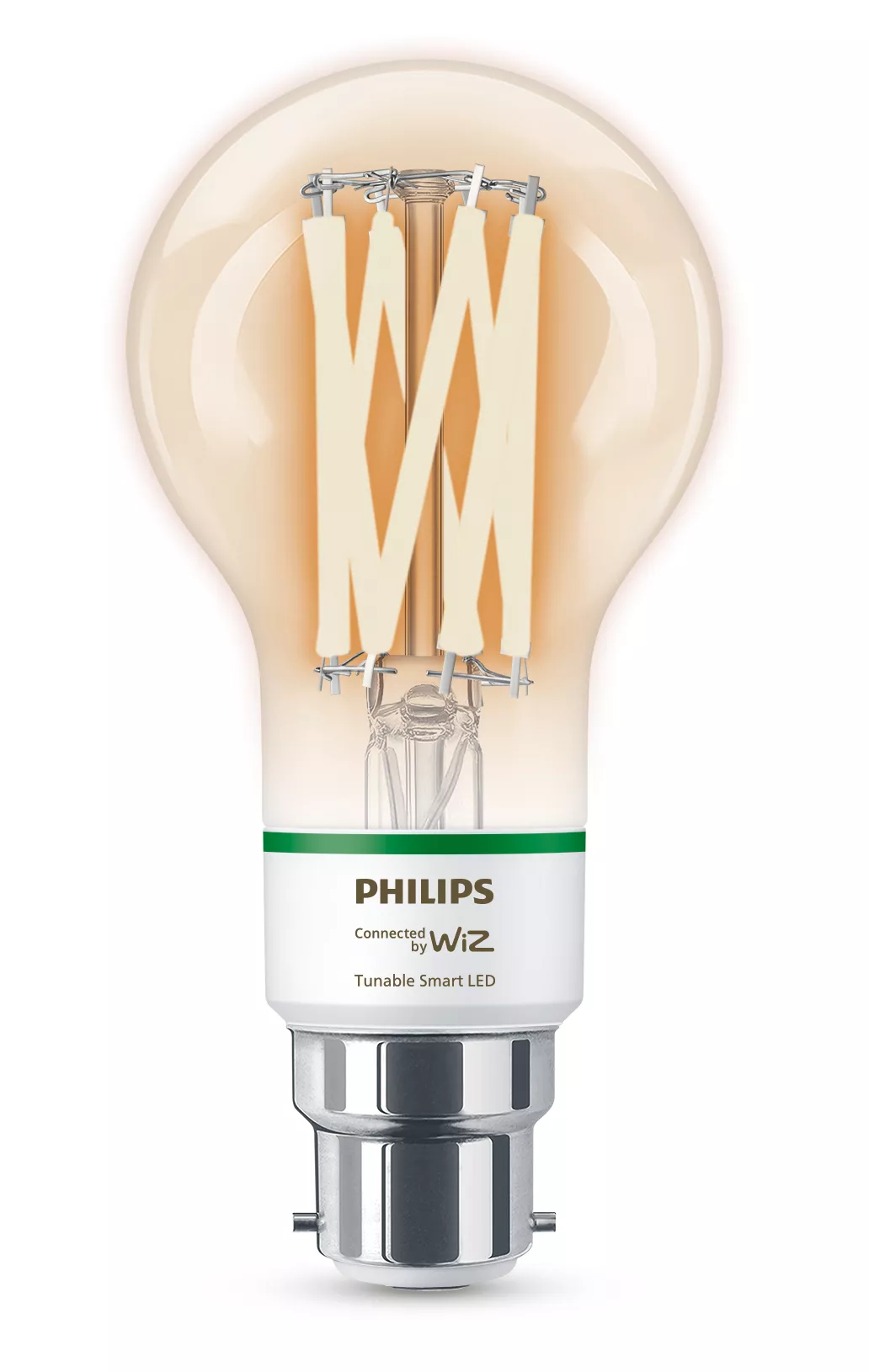 Philips by Signify Philips Smart LED Filament A60 Bulb, B22 Base, 903 lm