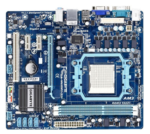 GIGABYTE GA-M68MT-S2P Socket AM3 micro ATX