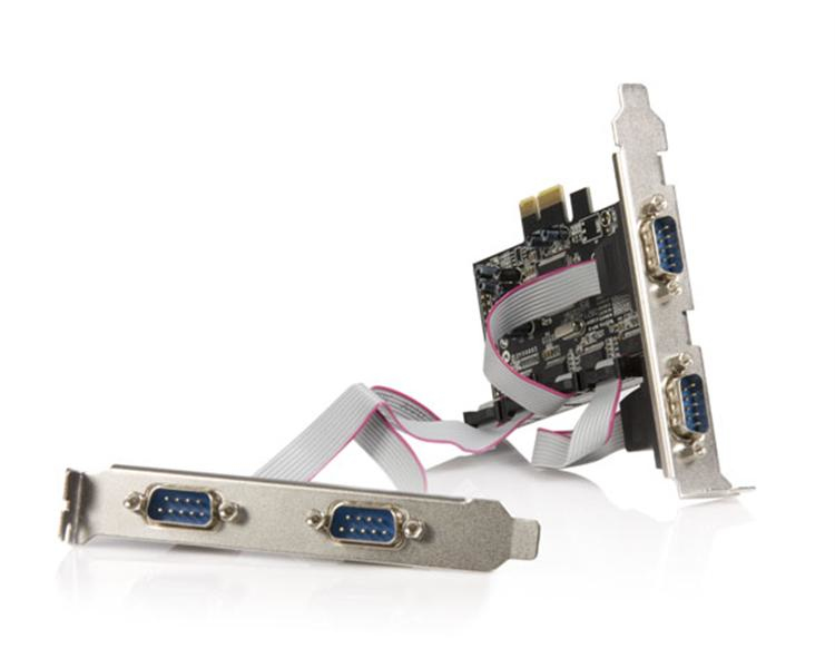 StarTech.com 4 Port Native PCI Express RS232 Serial Adapter Card with 16550 UART – image 2