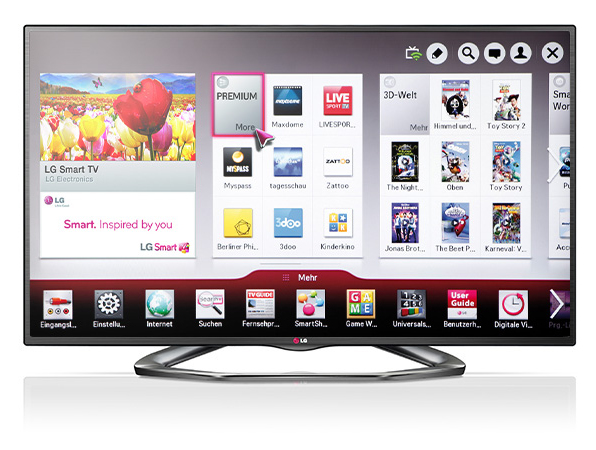 LG 55LA6208 TV 139.7 cm (55") Full HD Smart TV Wi-Fi Black – image 1