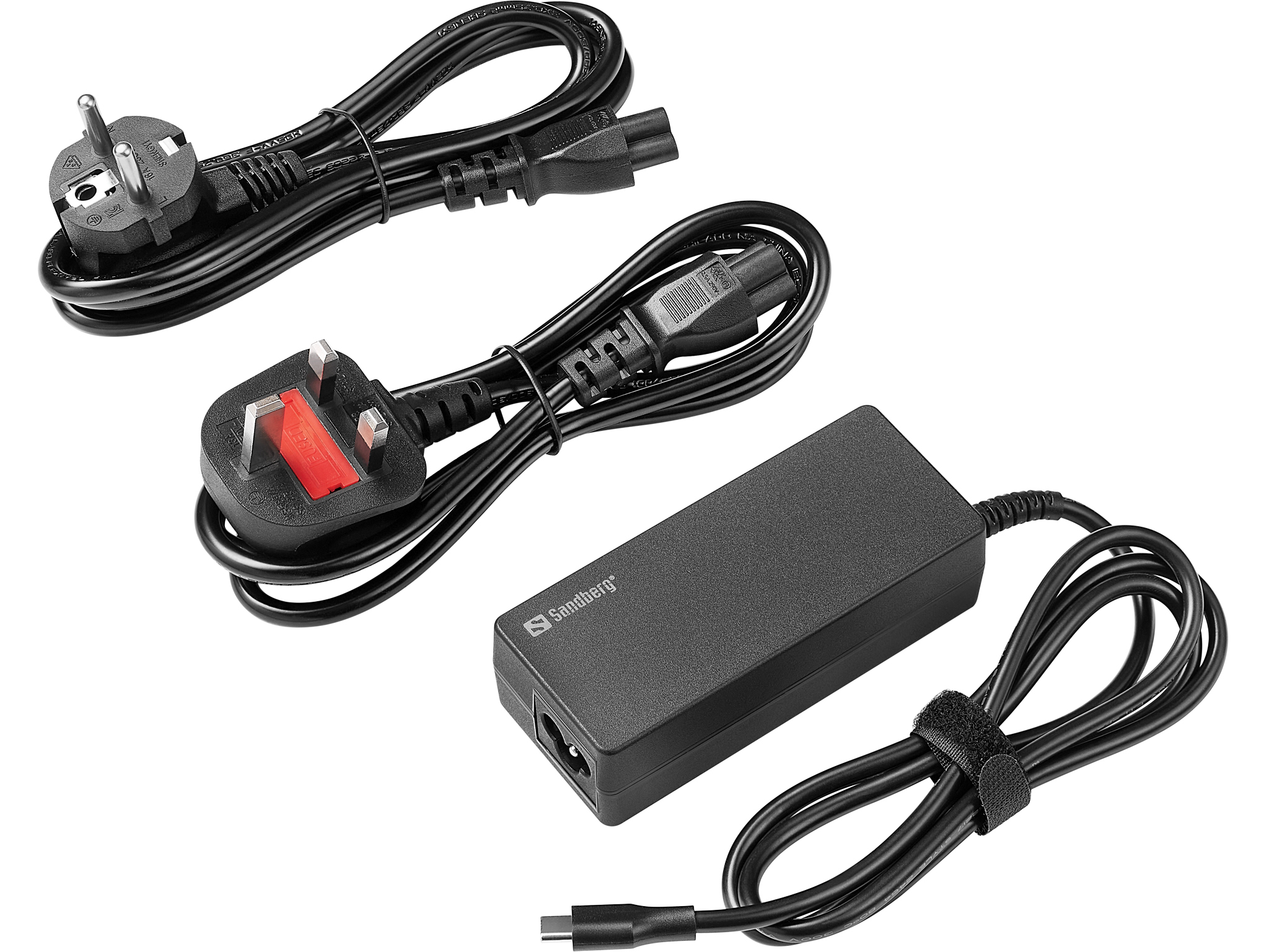 SANDBERG USB-C AC Charger PD65W EU+UK