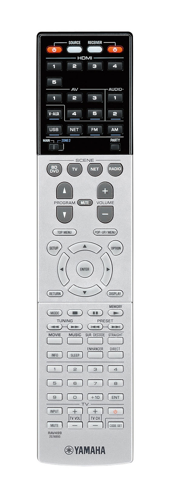 Yamaha RX-S600 60 W 5.1 channels 3D Black – image 3