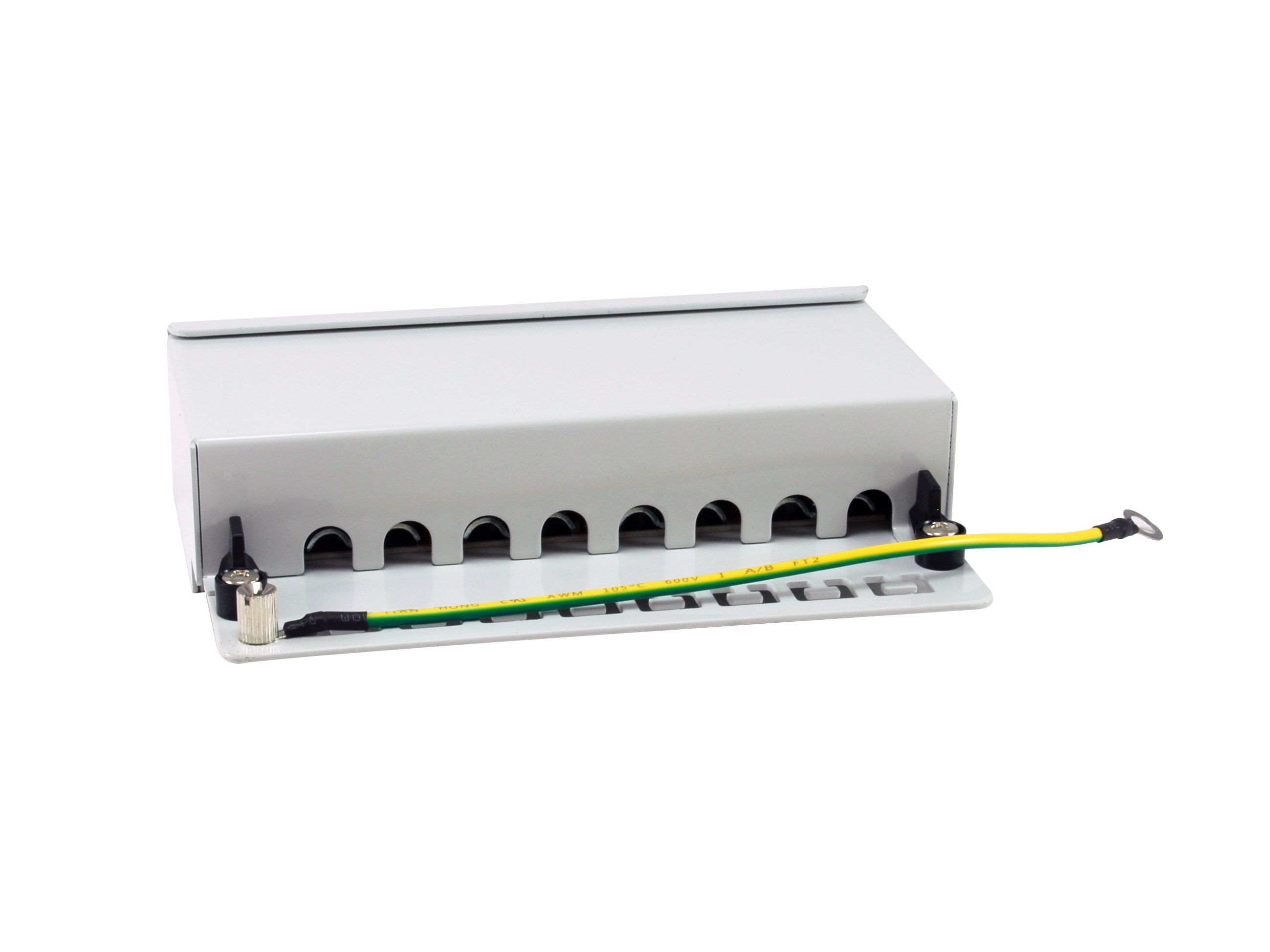 Equip Patchpanel  8xRJ45 Cat6a Desktop        500MHz RAL7035 Patchpanel